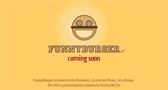 Desktop Screenshot of funnyburger.it